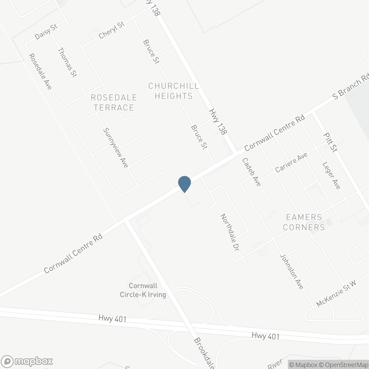 00 CORNWALL CENTRE ROAD, Cornwall, Ontario K6K 1V1